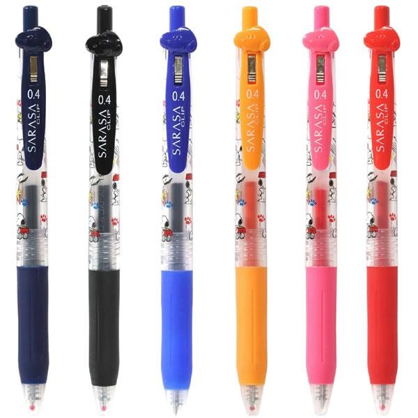 

New Zebra Sarasa Snoopy Clip Head Snoopy Limited Edition