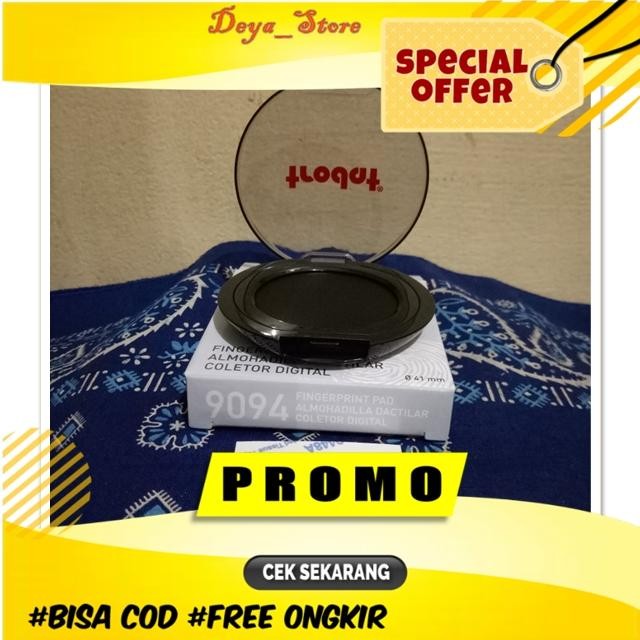 

New Tinta Cap Stempel Warna Hitam Cap 3 Jari Tiga Jempol Cap Sidik Murah