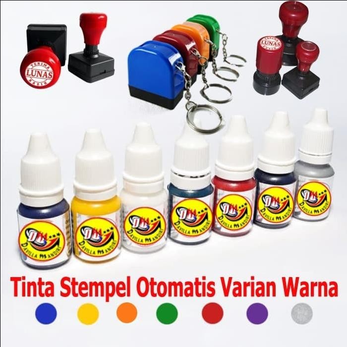 

New TINTA STEMPEL OTOMATIS VARIAN WARNA murah saja