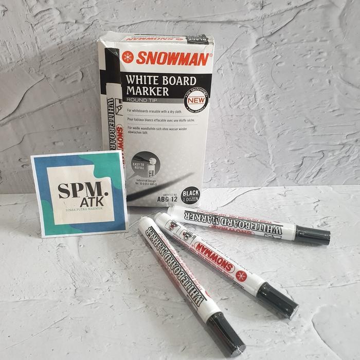 

New Spidol Snowman Whiteboard ABG-12