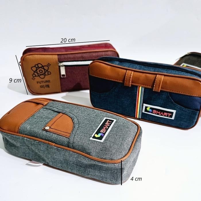 

New UF Kotak Pensil Sleting Shintoeng-Smart/Pencil Pouch/Tempat Pensil/Dompet Pensil/Tepak