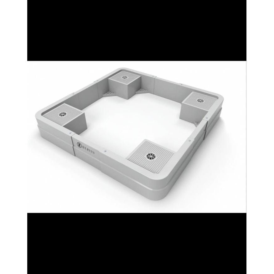 Bervin Dudukan Tatakan Kulkas 1 Pintu Crsf-3D11Roda Kulkas 1 Pintu