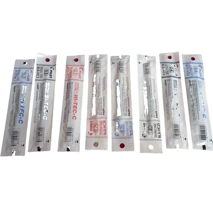 

New refill (isi ulang) hitec c pilot ( harga = 1 biji saja) 0.25, 0.3, 0.4 Pulpen Stationery