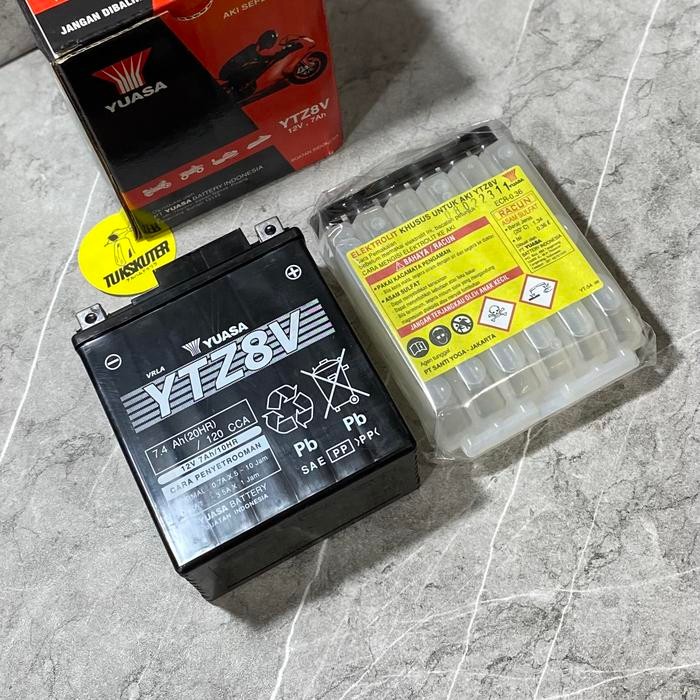 Aki Yuasa Ytz8V Vespa Sprint Primavera Gts S Lx Lxv Original