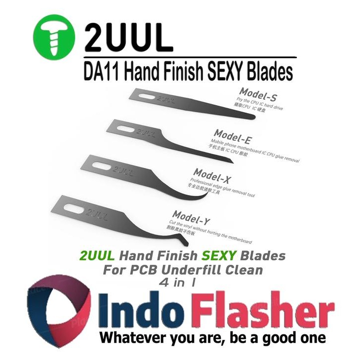 2Uul Da11 Hand Finish Sexy Blades Set Pcb Pisau Congkel Ic Emmc Cpu