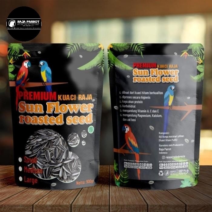 

Baru PAKAN BURUNG KUACI RAJA / KUACI SANGRAI / PREMIUM ROASTED SEED Terlaris