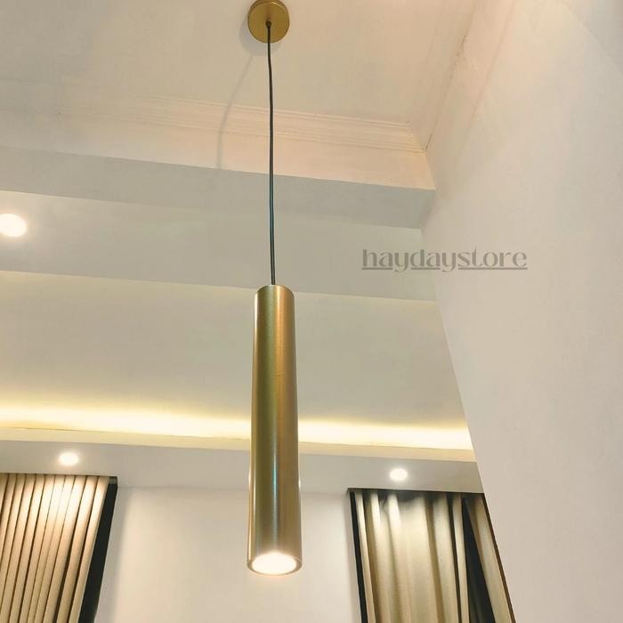 Lampu hias gantung nordic cocok untuk kamar tidur,ruang tamu,dapur Minimalis Gold
