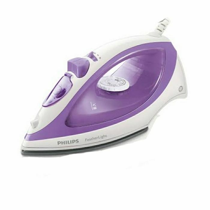 new philips gc1418 steam iron - setrika uap low watt anti lengket