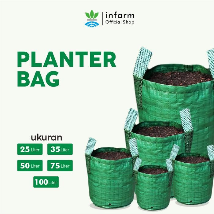 Lionmarket Planter Bag Berbagai Ukuran Infarm Planter Box