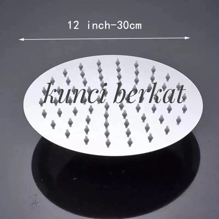 Miliki 12 In/Wall Shower/Rain Shower Bulat/Wall Sower/Head Shower 12 inchi