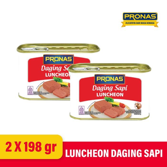 

Promo PRONAS Luncheon Sapi 198gr Bundling 2pcs