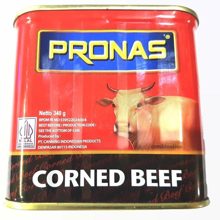 

Promo Pronas Kornet Daging Sapi 340 Gr - Makanan Kornet Daging Sapi Pronas Berat Bersih 340g Halal