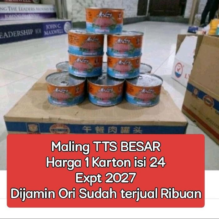 

Promo Maling TTS Pork Luncheon Meat 397gr Karton 24 Kaleng Non Halal
