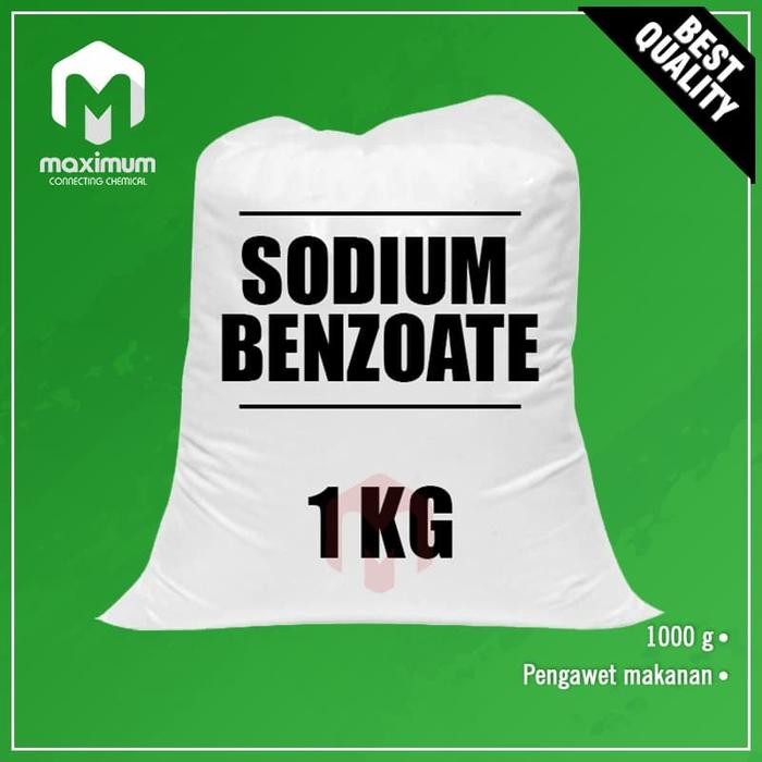 

Baru Sodium Benzoat 1kg - Pengawet Makanan Natrium Benzoat