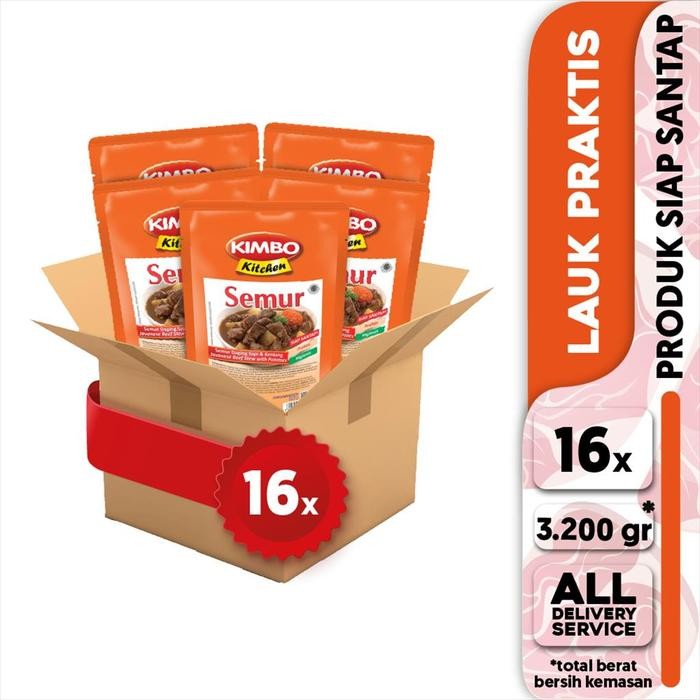 

Baru Kimbo Kitchen Semur 1 Box 36 Pcs - Paket Praktis