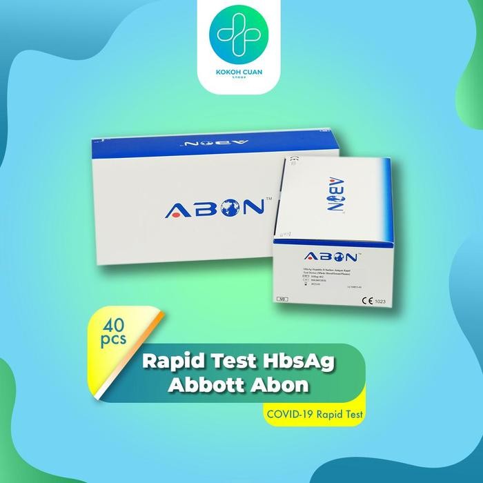 Rapid Test HbsAg Abbott Abon isi 40T