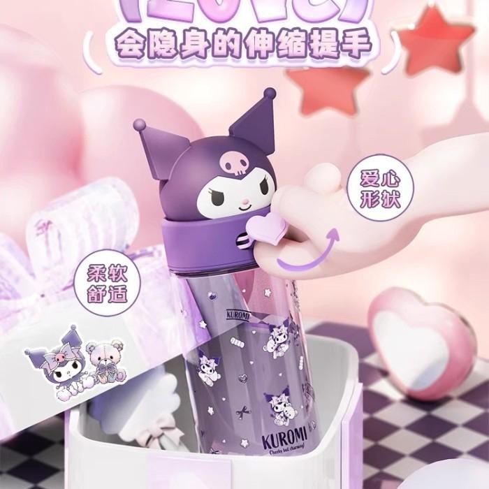 Botol Minum Sanrio Original/Botol Teguk 500 Ml Sanrio Original Tritan