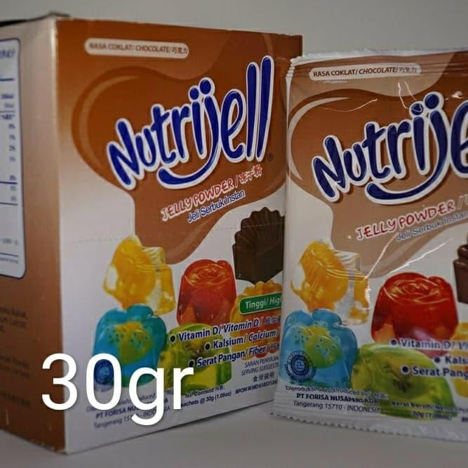

Baru Nutrijell Rasa Coklat 30gr Per Pak - Agar-Agar Instan