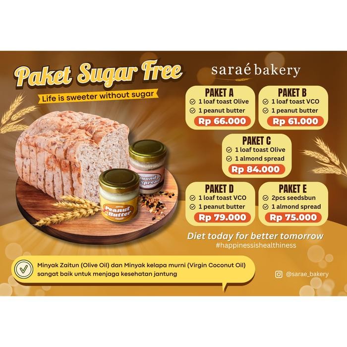 

Baru Paket Sugar Free Life is Sweeter Without Sugar