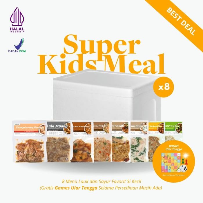 

Baru Superkids Meal I Frozen Food Sehat Satu Porsi Anak