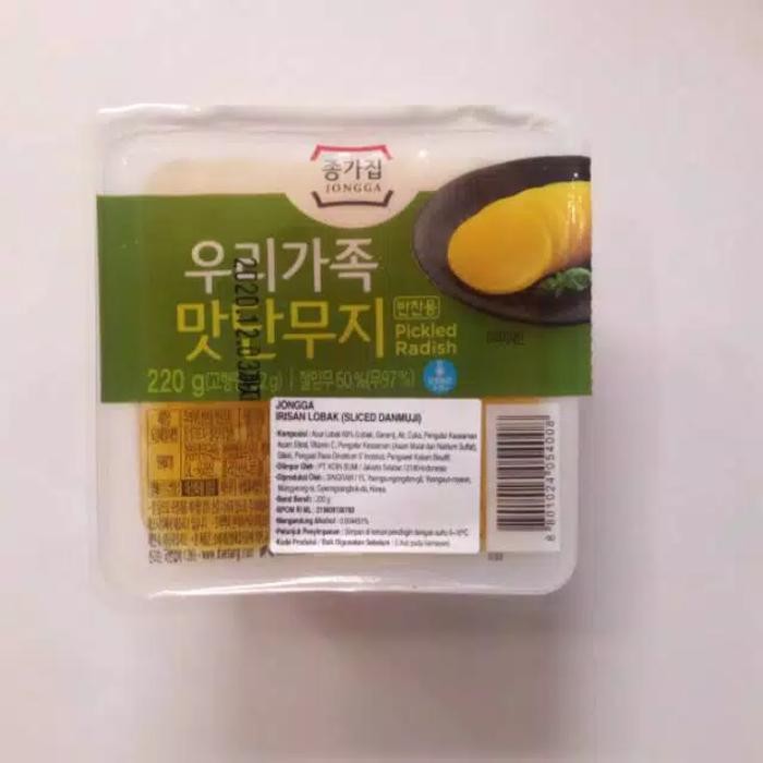 

Baru Jongga Sliced Danmuji 220gr Irisan Lobak Acar Jepang