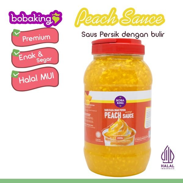 

Bobaking Peach Sauce (saus buah persik)