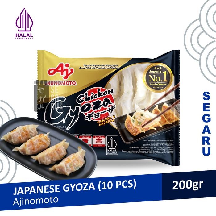 

Baru Japanese Gyoza Ajinomoto Halal Premium 10pcs 200gr