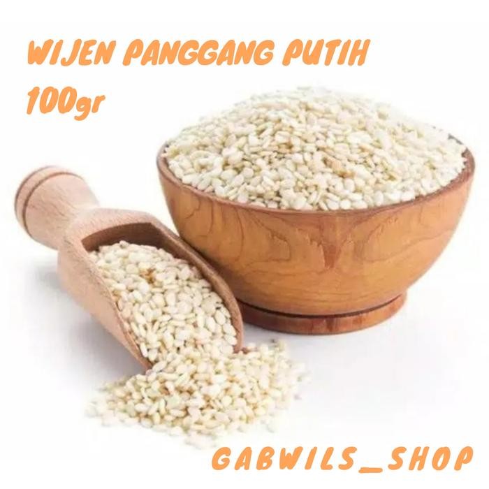 

Baru Wijen Panggang Putih 100gr - Bahan Kue & Masakan