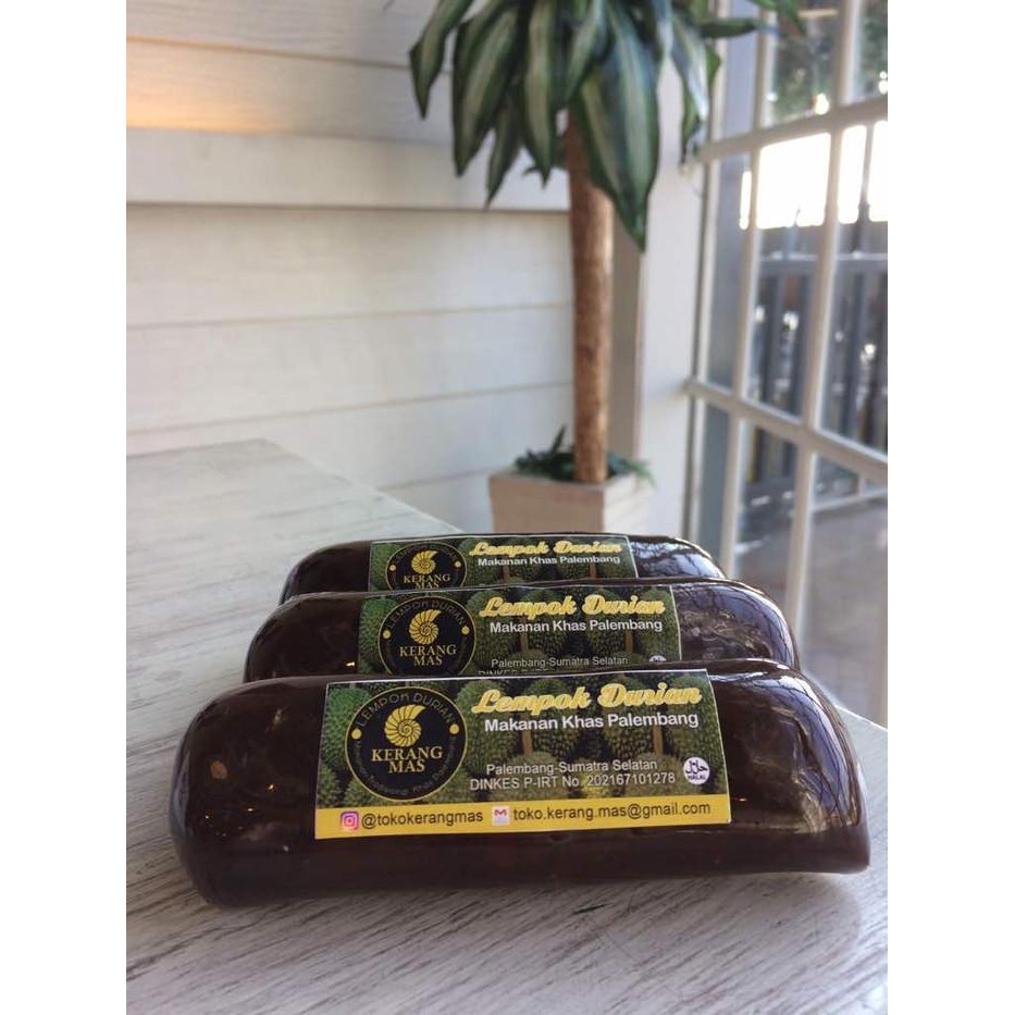 

Baru SGS Lempok Durian Asli Palembang 2pcs