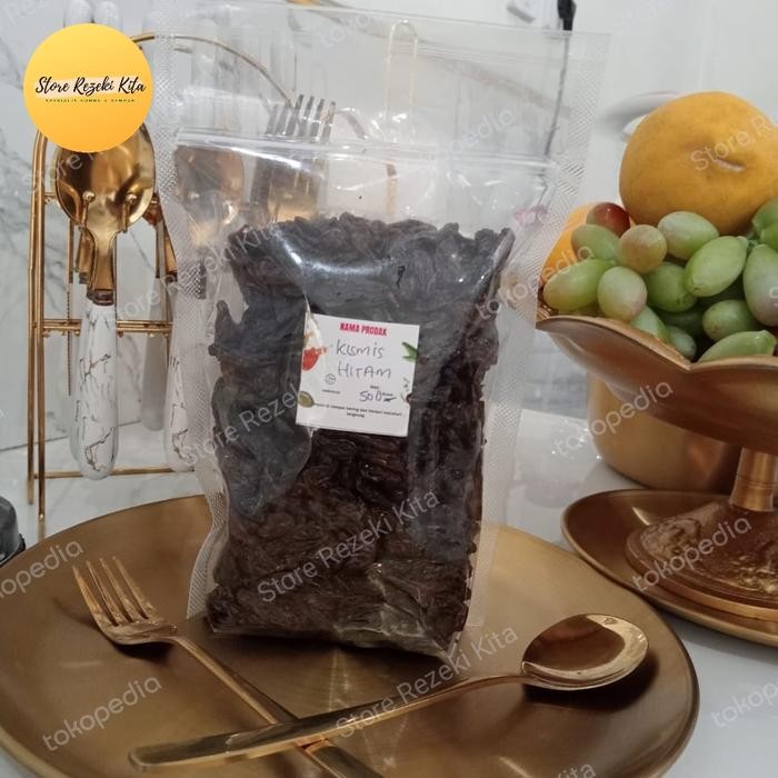 

Baru Kismis Hitam 1kg / Black Raisin Seedless