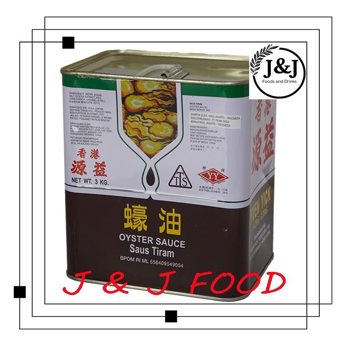 

Yuen Yick Oyster Sauce / Saus Tiram 3Kg