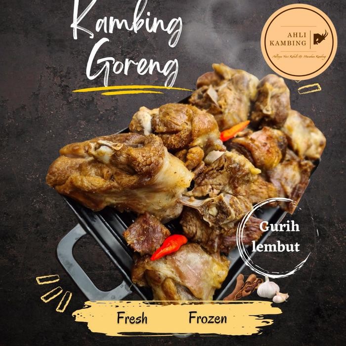 

Baru Lauk Kambing Goreng Gurih Fresh Siap Makan