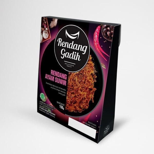 

Baru Rendang Daging Ayam Suwir - Rendang Gadih Siap Santap