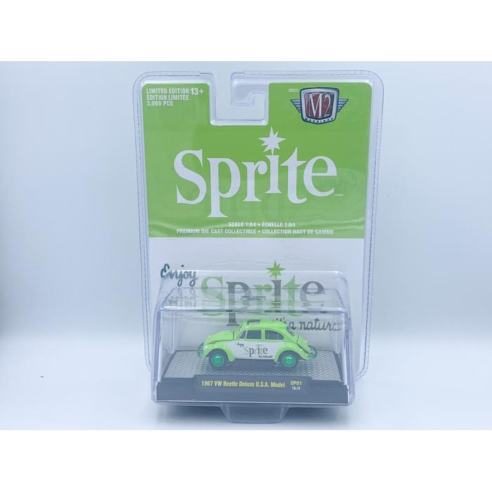 Scale 64 Diecast M2 Machines 1967 Vw Beetle Deluxe Usa Model Sprite
