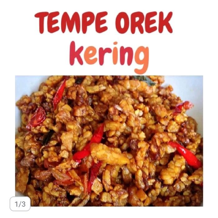 

Baru Tempe Orek Kering Pedas Manis Halal Koki Gendut