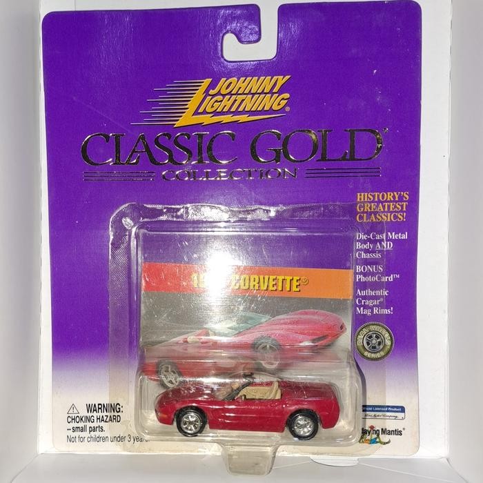 1998 Corvette Diecast 1:64 Johnny Lightning