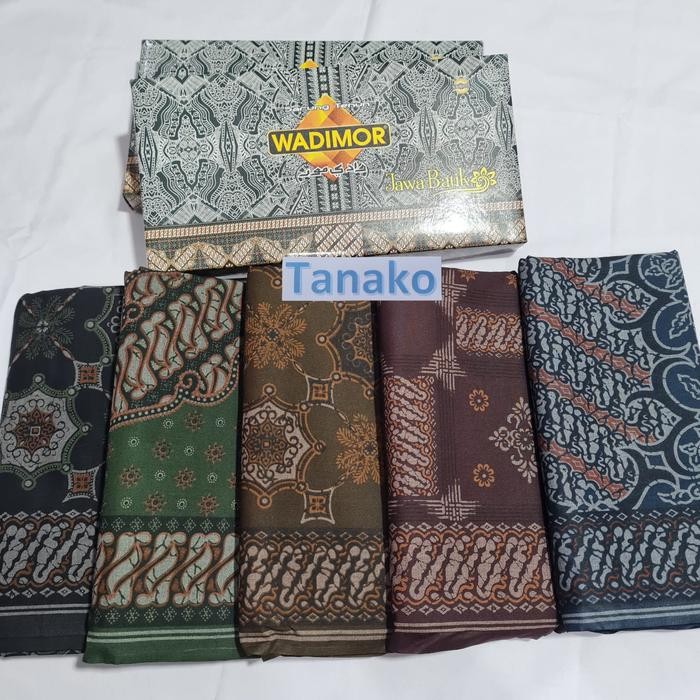 Kain Sarung Wadimor Jawa Batik Sarung Tenun Motif Batik