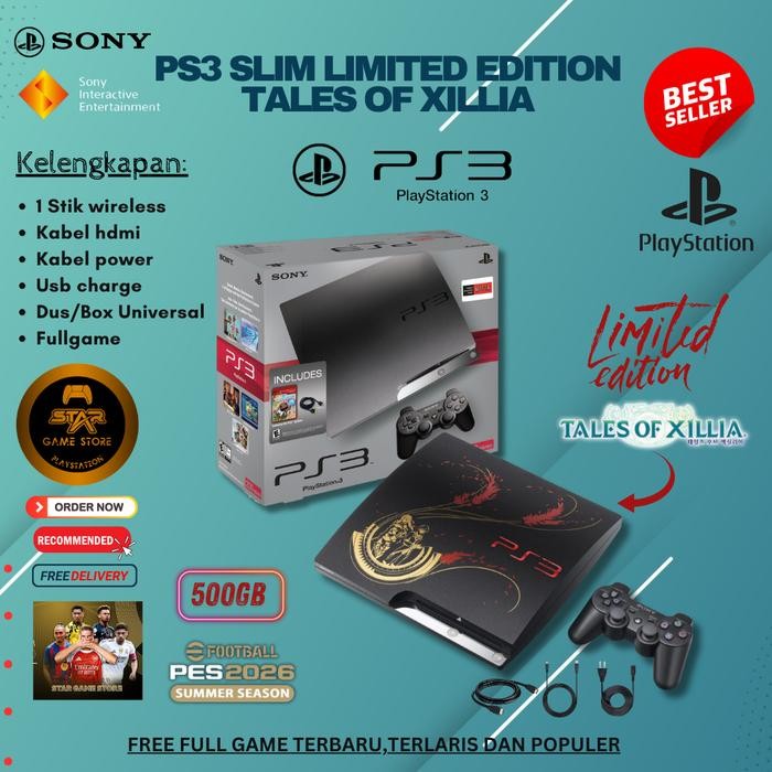 PS3 Slim 500GB Final Fantasy XIII-2 Limited Edition