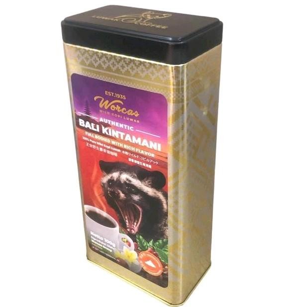 

KopiLuwakLiar Kintamani Tin CanBiji-Bubuk100 gr Coffee