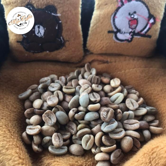 

Biji kopi mentah greenbean arabika cibodas wine