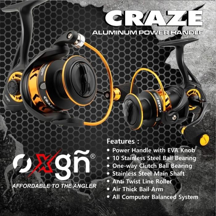 Reel Oxgn Craze Power Handle