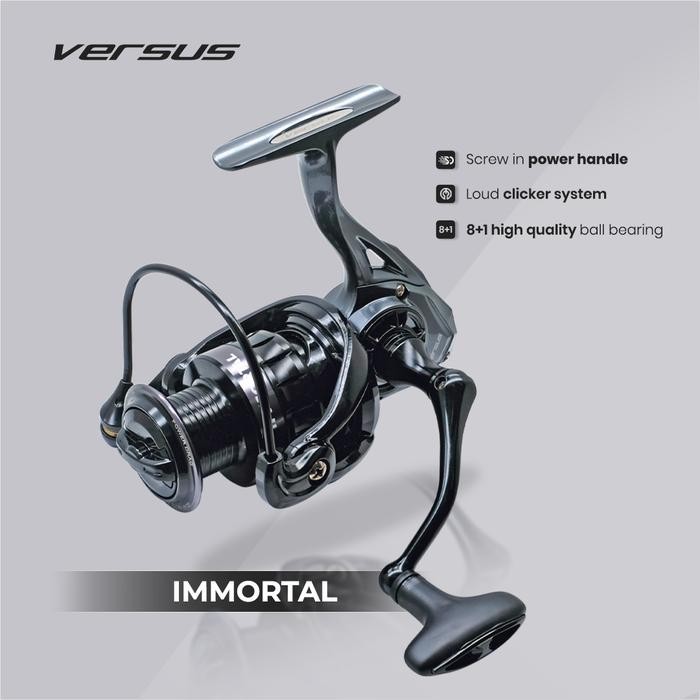 Versus Reel Pancing Power Handle Versus Immortal 8+1 High Quality Ball Bearing - 1000