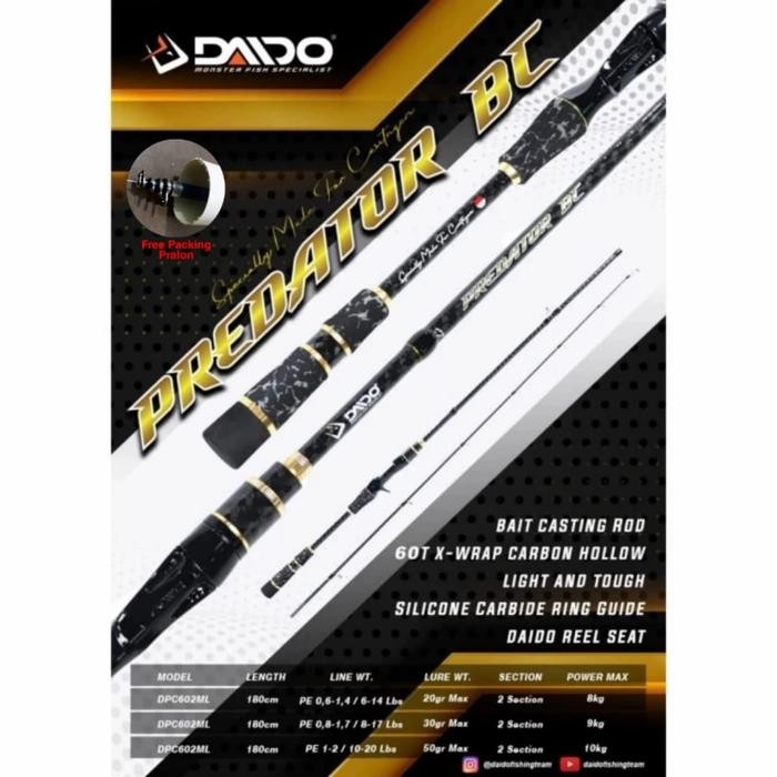 Joran Bc Daido Predator 602 / 180Cm