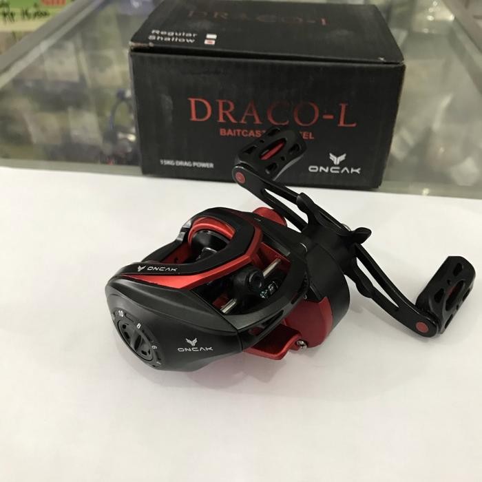 Reel Bc Oncak Draco L Ratio 8.5.1 Drag Power 15 Kg 19+1 Ball Bearing