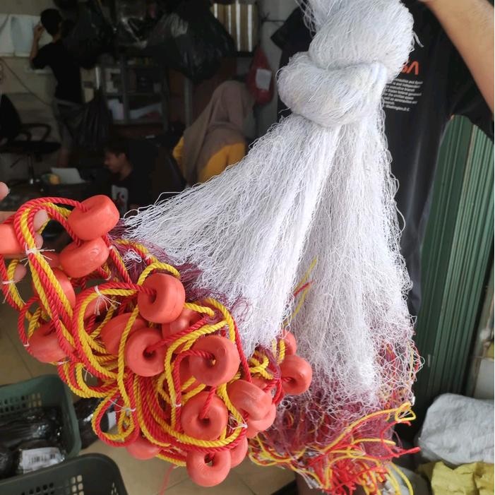 Jaring Udang 3 Lapis Nilon Siap Pakai