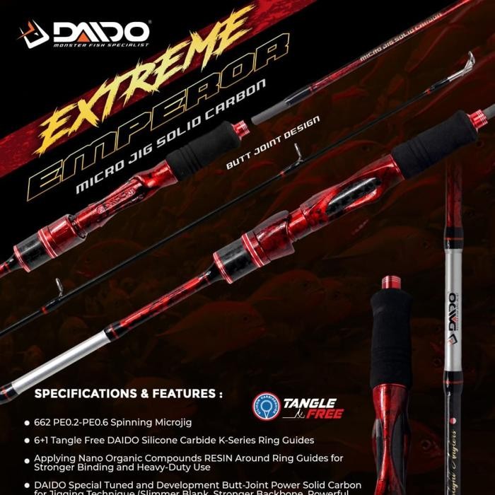 Joran Daido Emperor Extreme Micro Jig 662 198 Cm