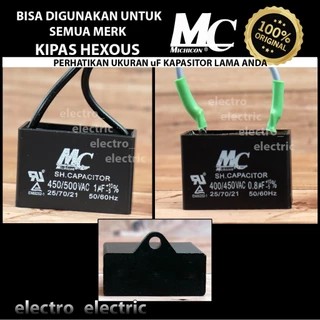 Kapasitor Hexos Fan Dinding Panasonic Merk MC Original