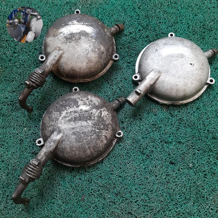 Tutup kopling vespa super sprint px bajaj original copotan