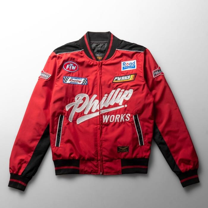 JACKET BOMBER ROAD RUNNER RACING OUTTER JACKET RACING PHILLIPWORKS
