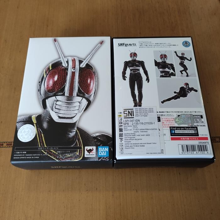 Ready Stock Bandai SHFiguarts SHF SS Shinkocchou Seihou Kamen / Masked Rider Black